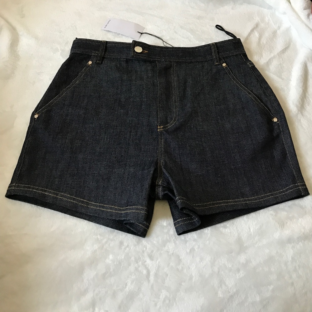NWT Carven Denim Shorts Sz. 6